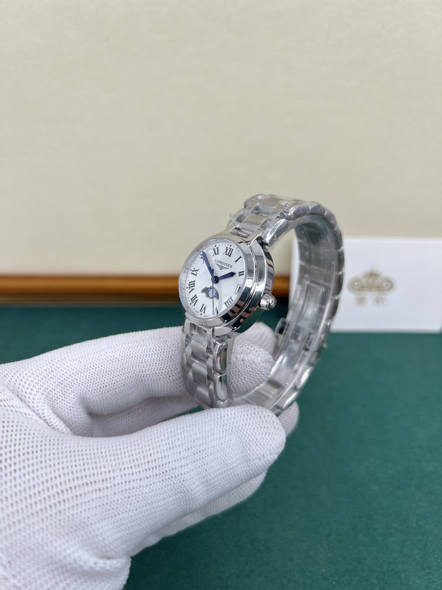 Longines 皇家 浪琴优雅系列，心月月相