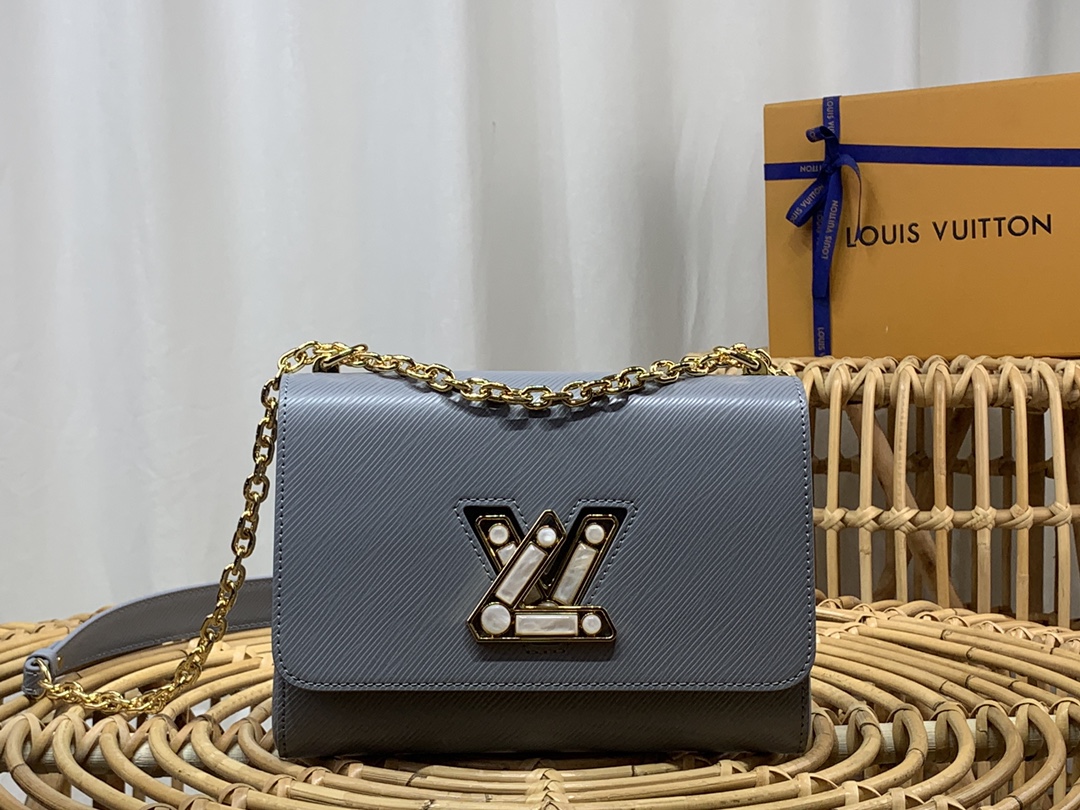 Louis Vuitton Bags Handbags Blue Epi Resin LV Twist M50280