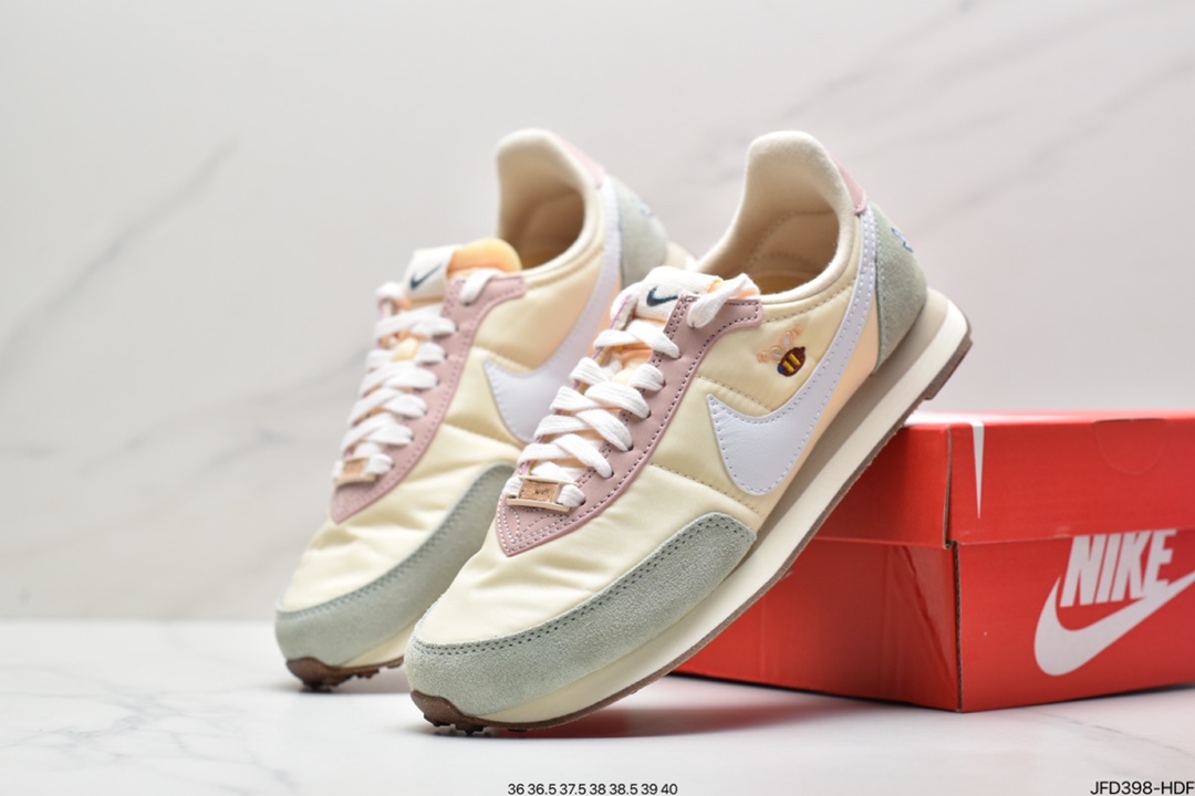 170 耐克W NIKE WAFFLE TRAINER 2 ESS破晓系列华夫复古休闲运动慢跑鞋DA8291-001