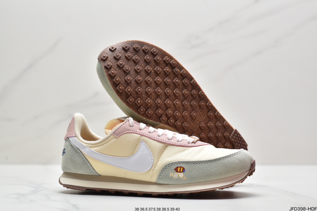 170 耐克W NIKE WAFFLE TRAINER 2 ESS破晓系列华夫复古休闲运动慢跑鞋DA8291-001
