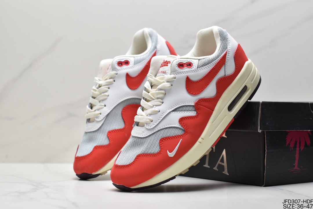 170 Patta x Nike Air Max 1“Monarch”复古休闲跑步鞋DR0448