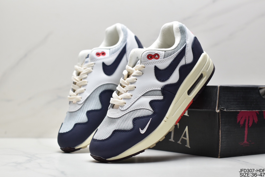 170 Patta x Nike Air Max 1“Monarch”复古休闲跑步鞋DR0448