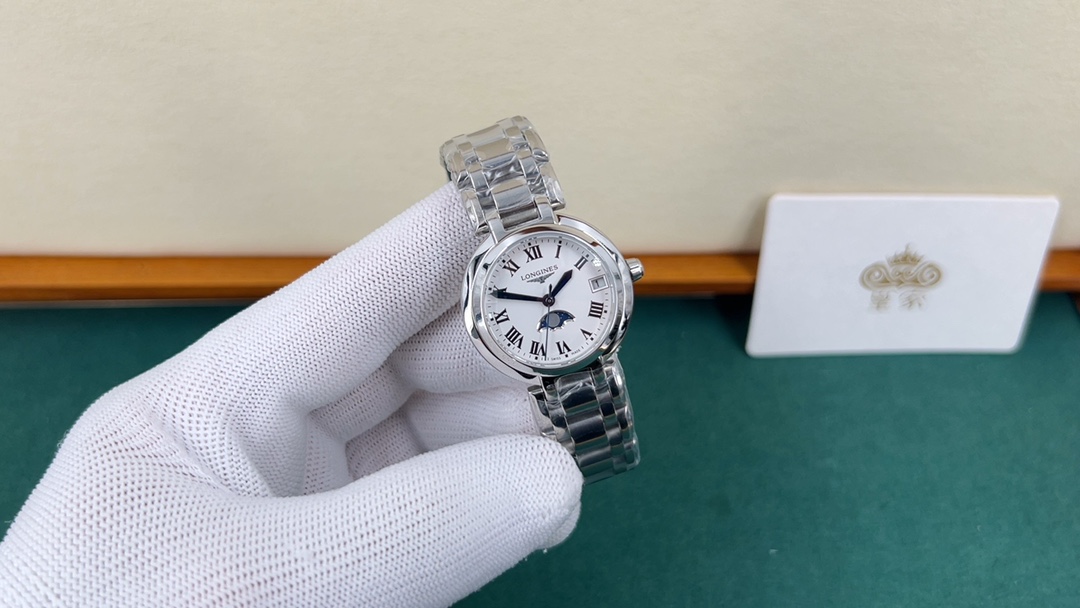 Longines 皇家 浪琴优雅系列，心月月相