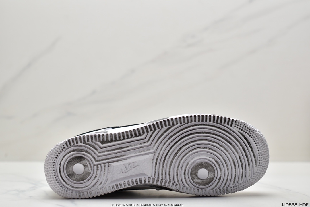 130 PEACEMINUSONE X Nike Air Force1”Para-Noise 2.0”黑白刮刮乐