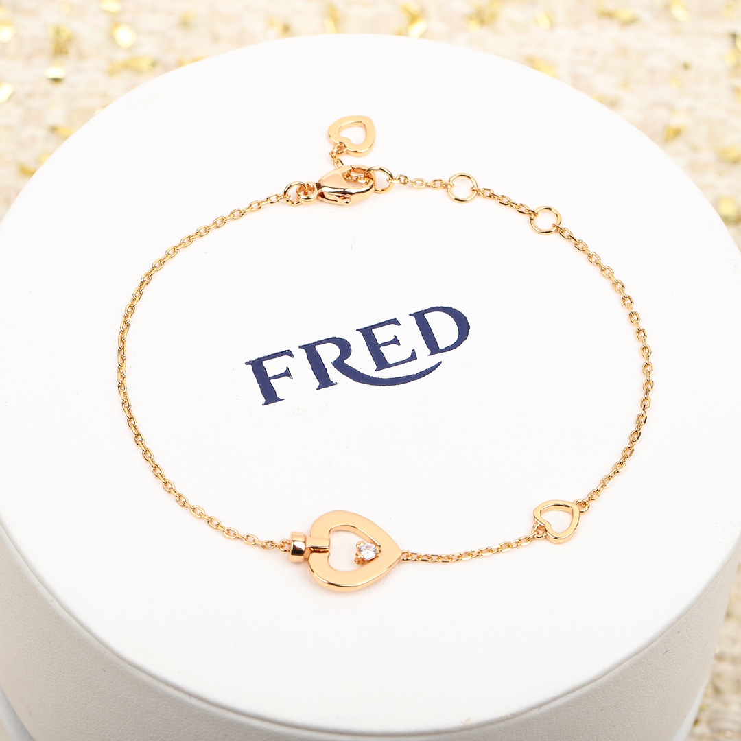 [Niche Series Jewelry]206599 [Our Product] Heart shaped Bracelet Pre order shi