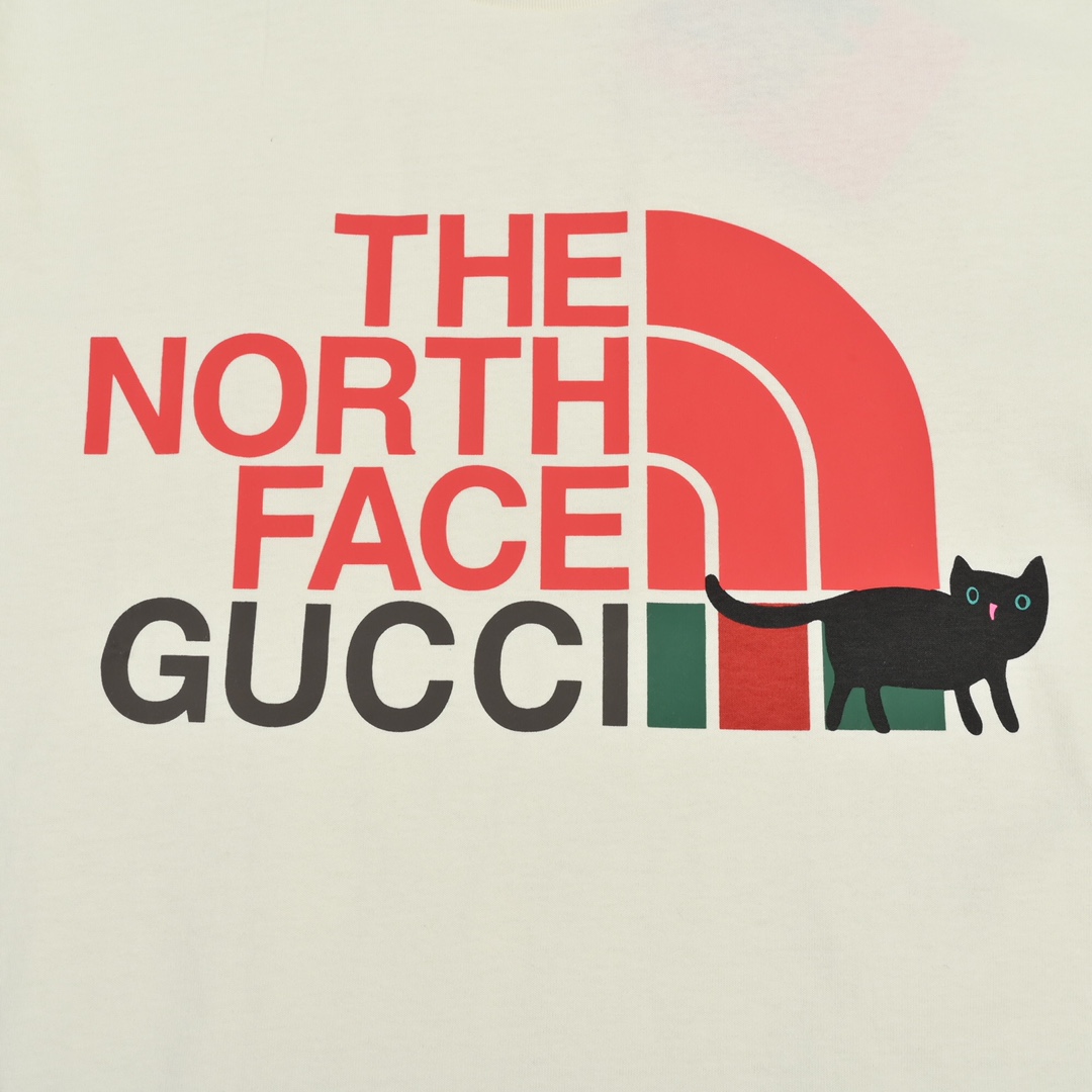 Gucci & The North Face 22ss 联名款印花短袖