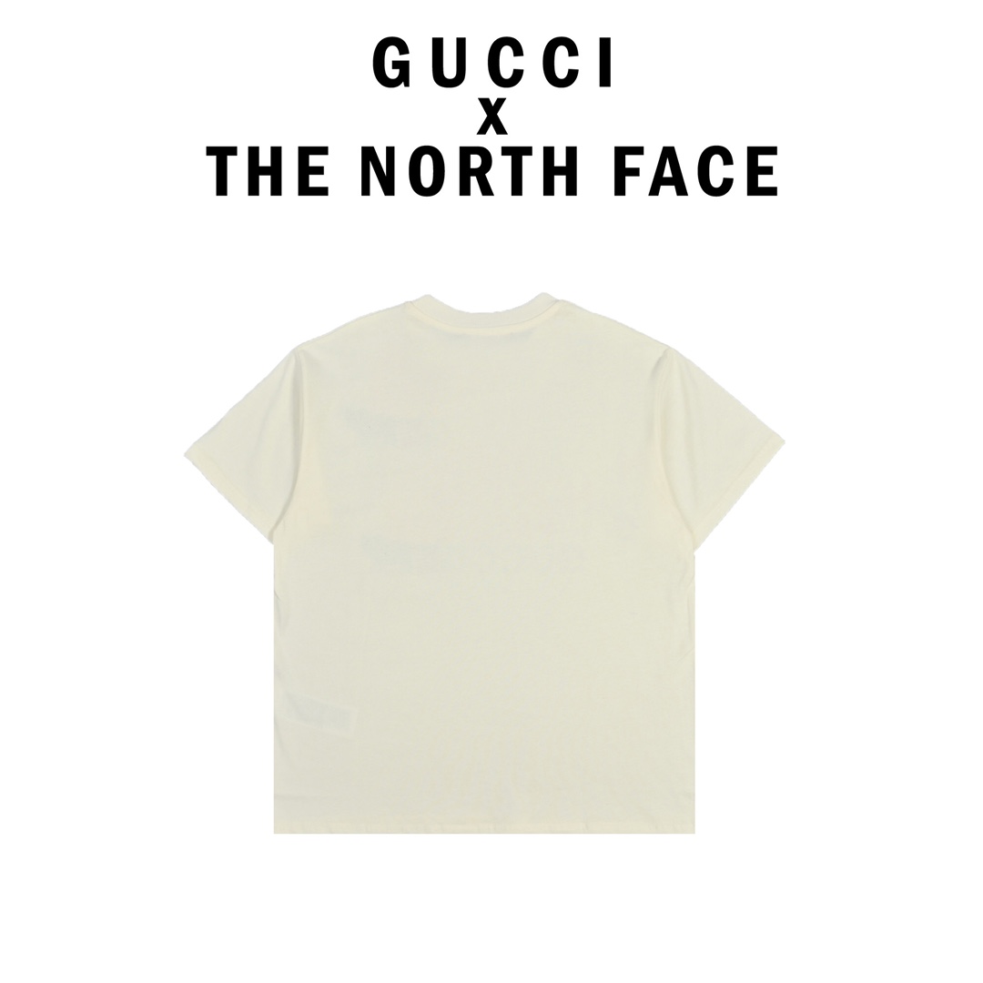 Gucci & The North Face 22ss 联名款印花短袖
