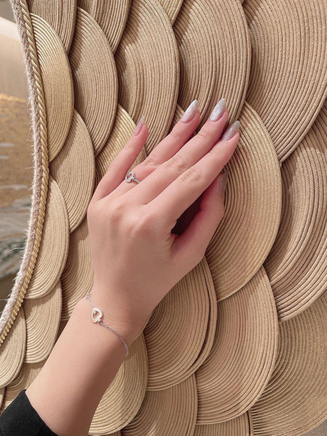 [Niche Series Jewelry]206599 [Our Product] Heart shaped Bracelet Pre order shi