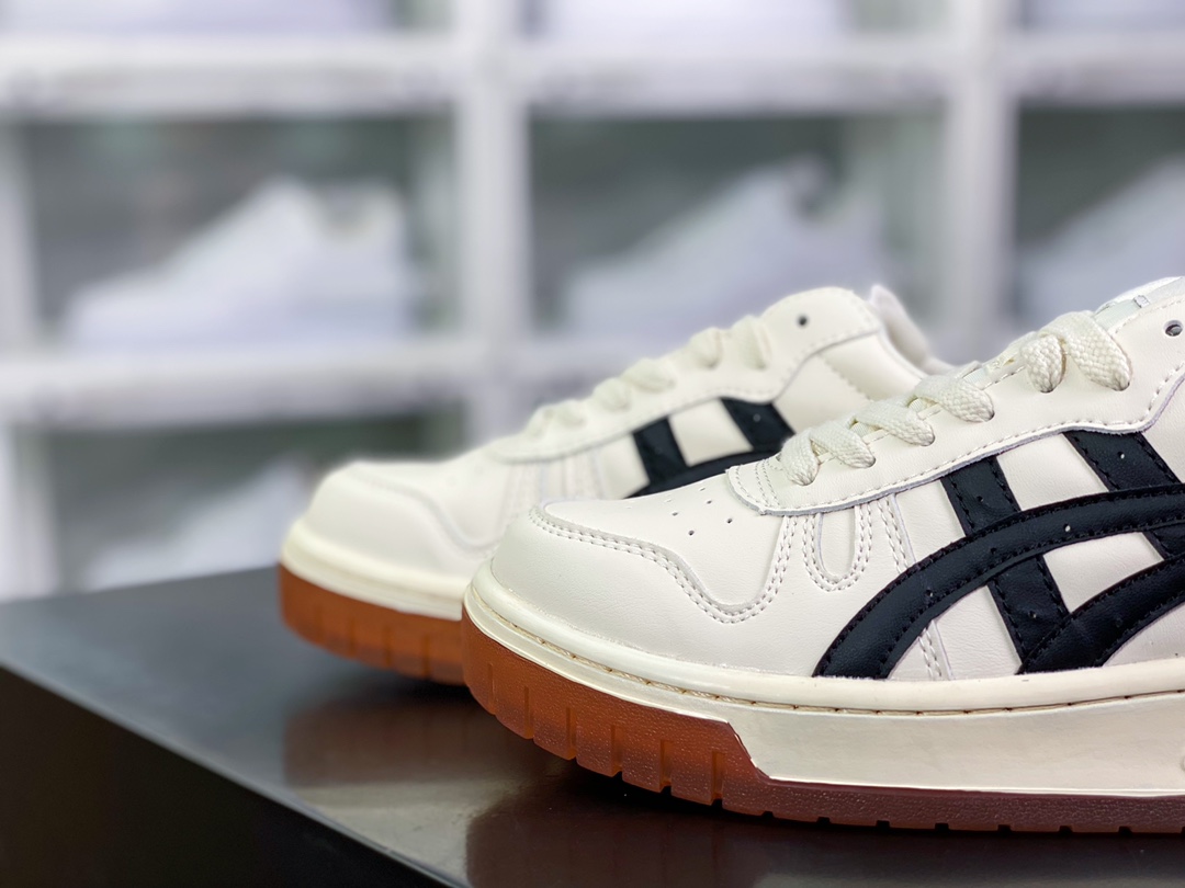 150 ASICS Court Mz Low 中性学院系列低帮复古厚底增高休闲运动板鞋1203A127-750