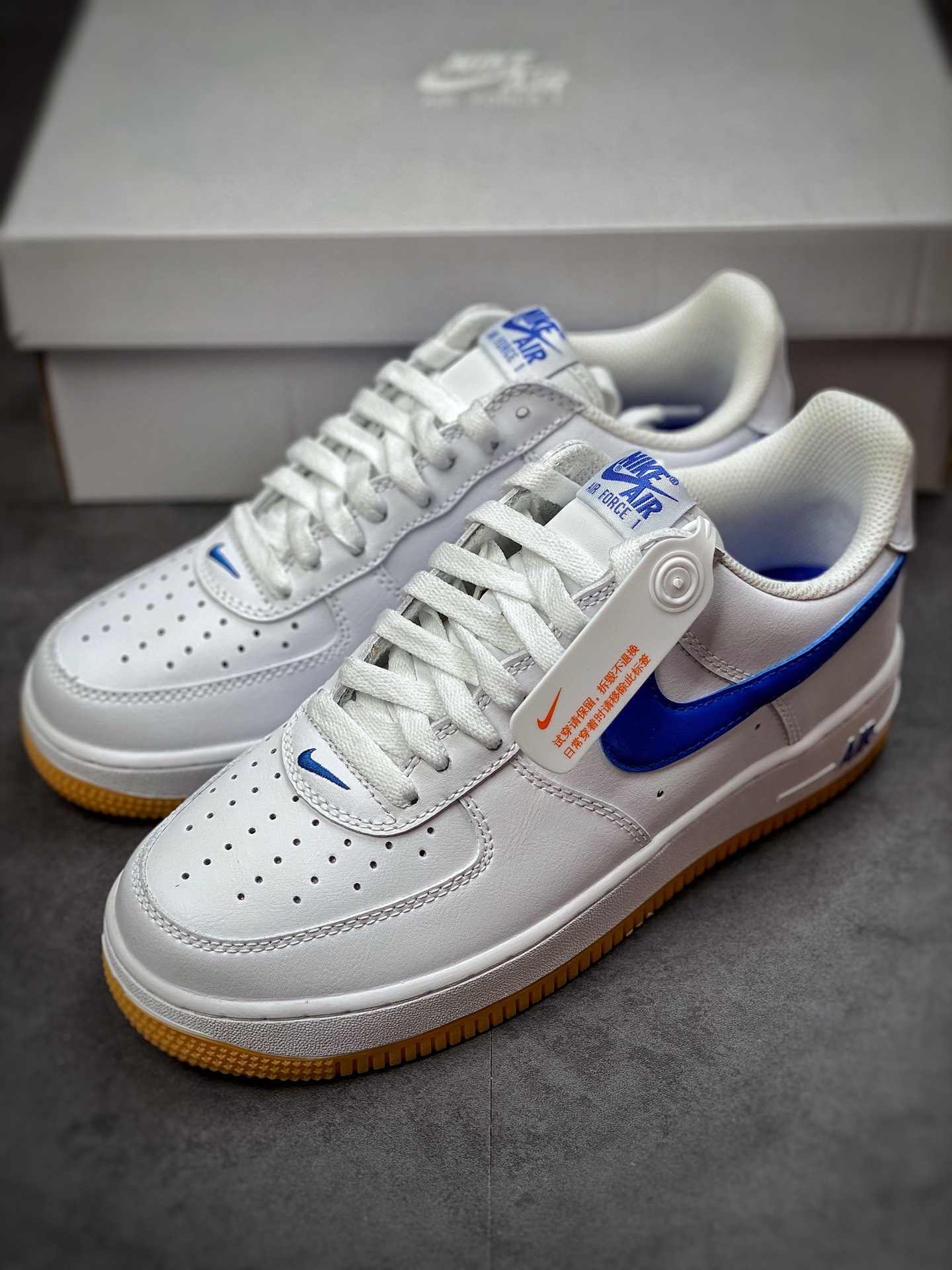 200 Nike Air Force 1 Low 07 白蓝生胶 DJ3911-101