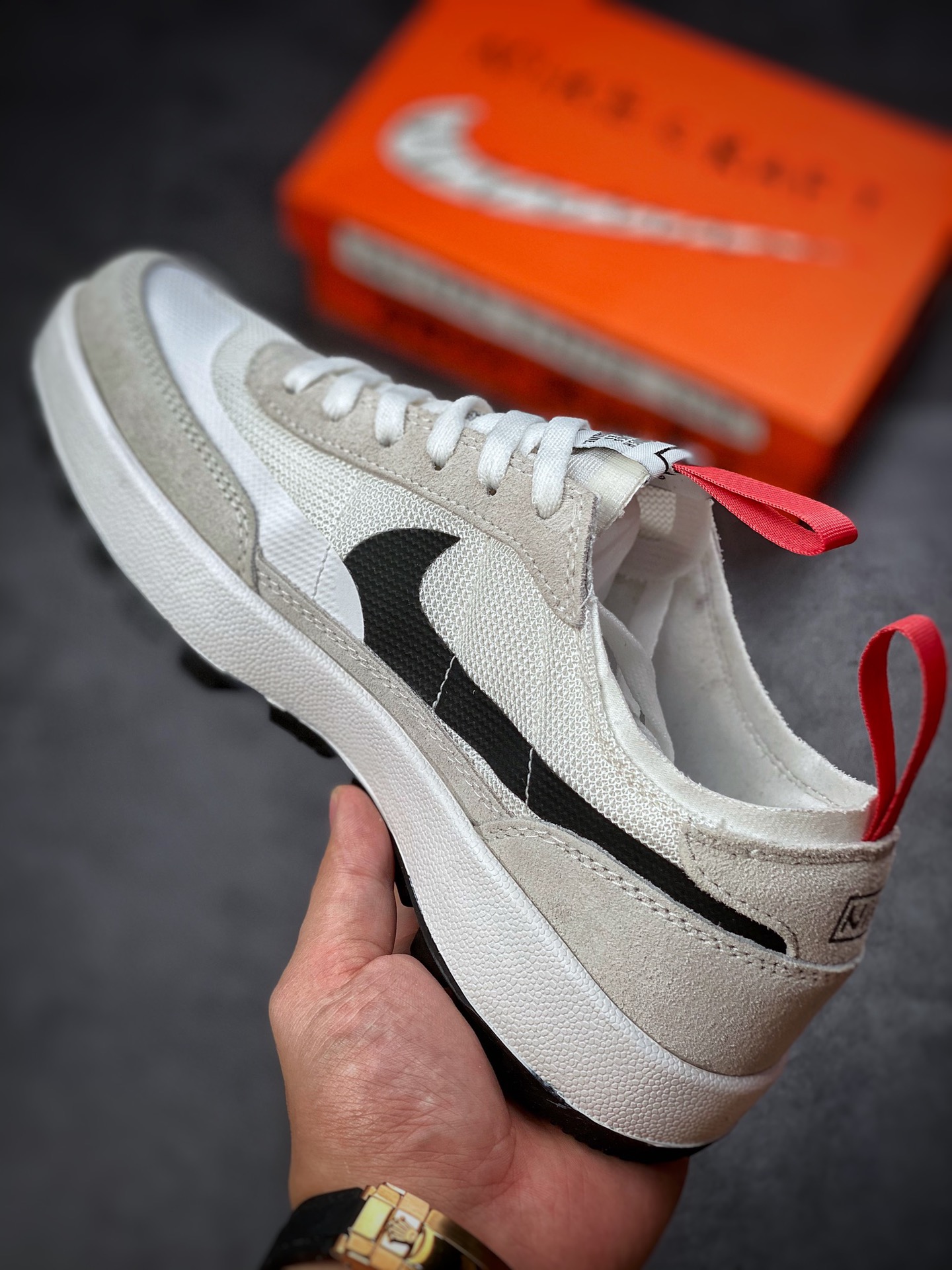 160 Tom Sachs x Nike Craft 白黑 DA6672-001
