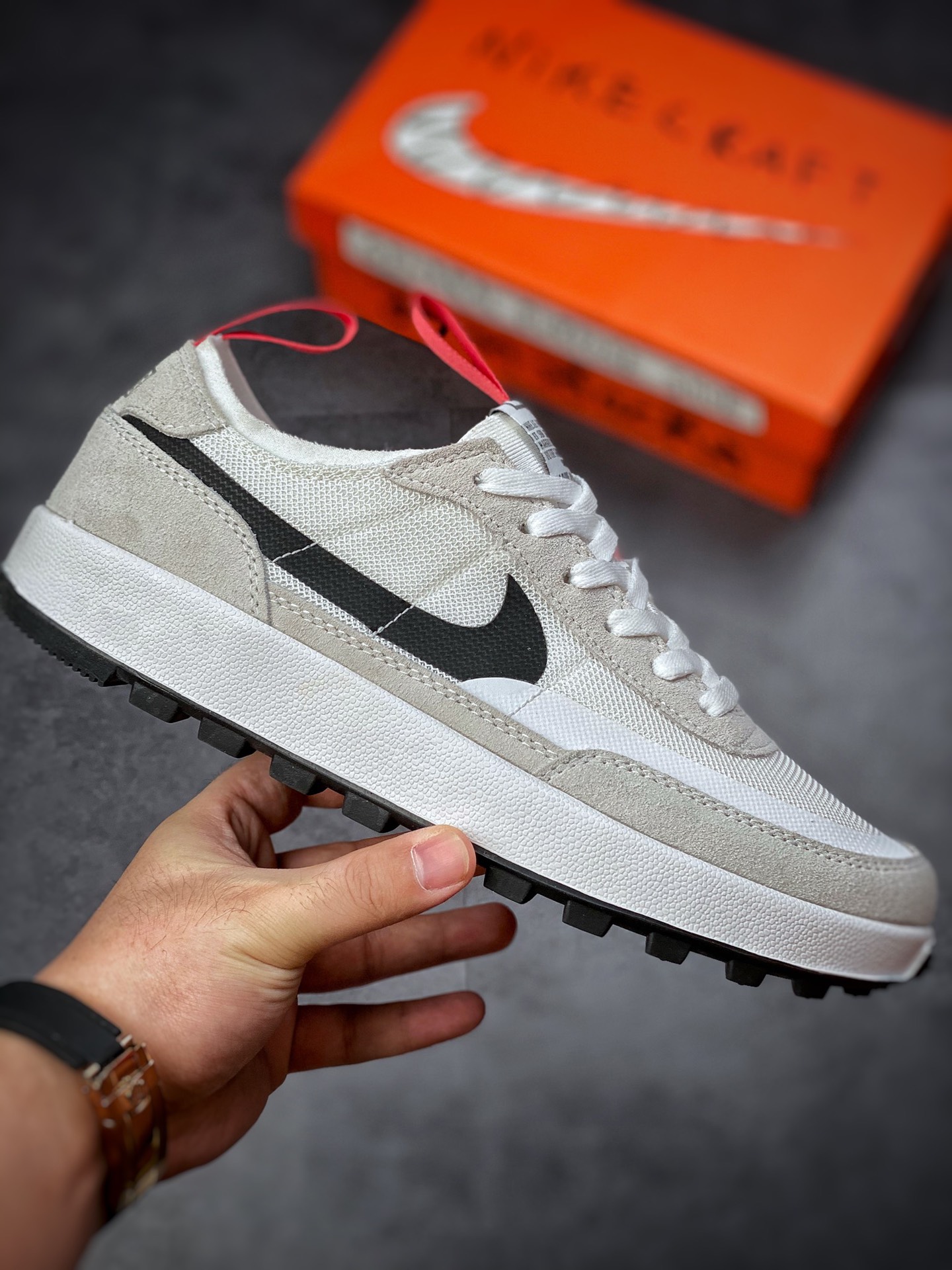 160 Tom Sachs x Nike Craft 白黑 DA6672-001