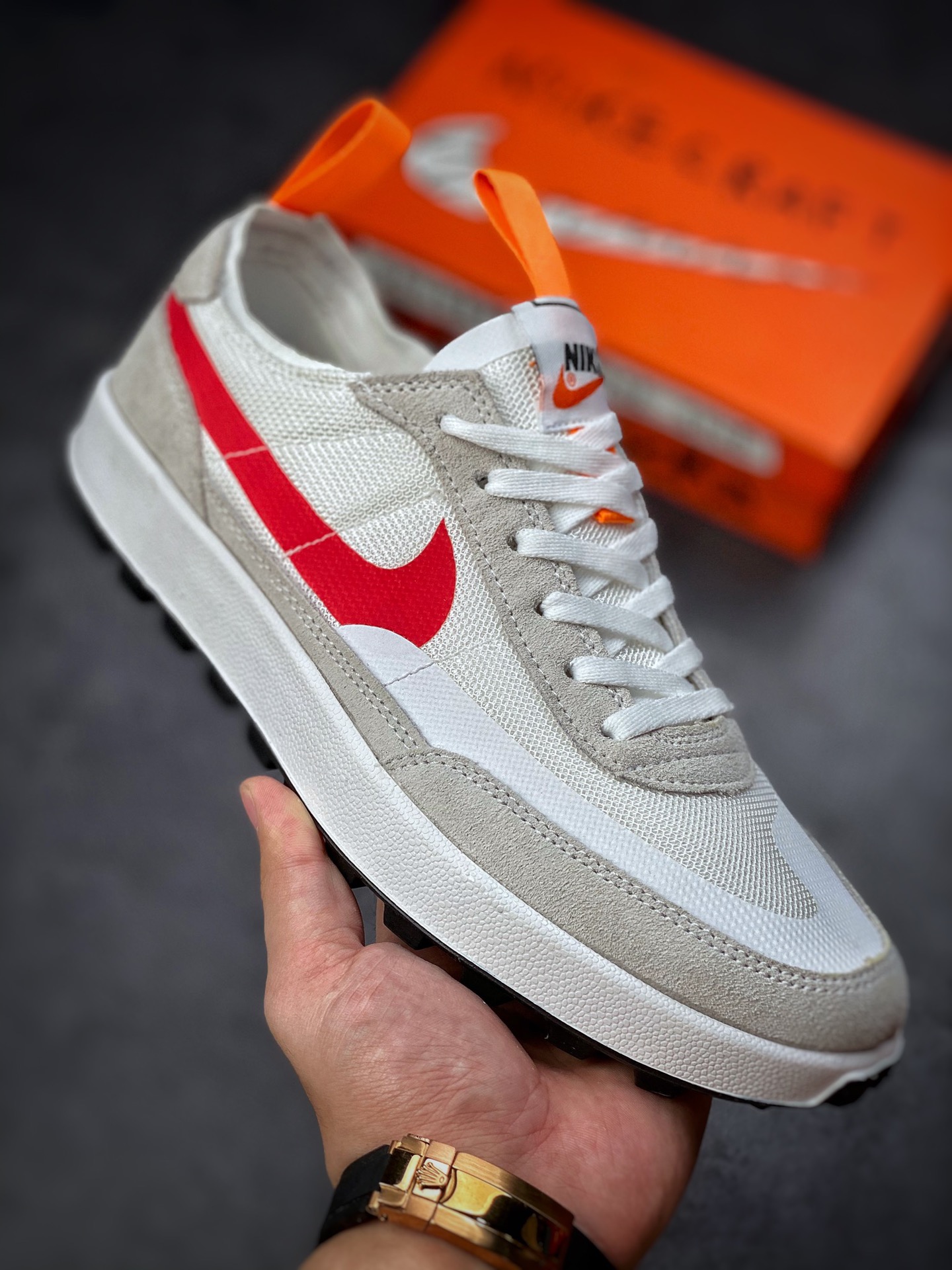 160 Tom Sachs x Nike Craft 白红 DA6672-100