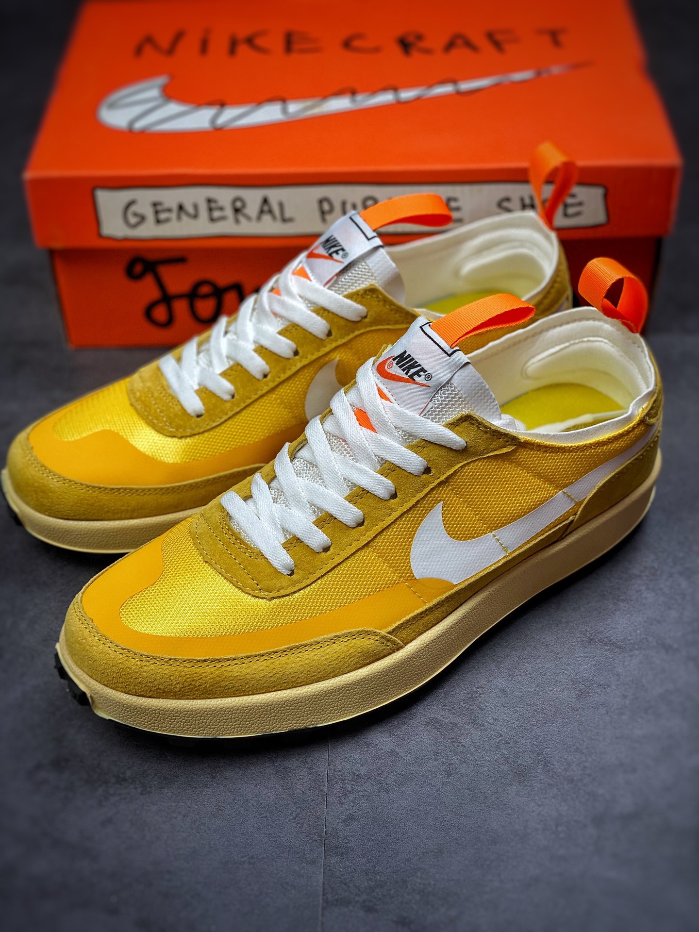 160 Tom Sachs x Nike Craft 黄白  DA6672-700