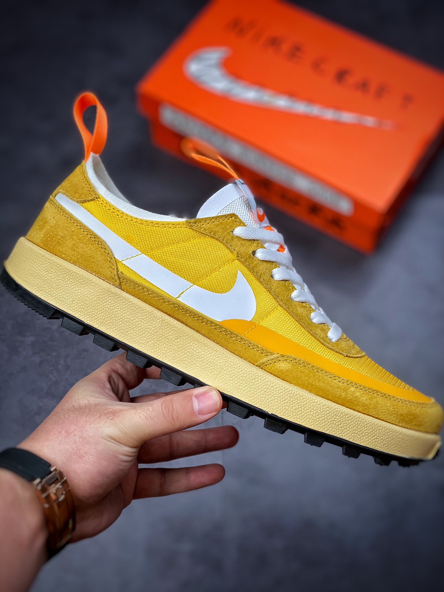 160 Tom Sachs x Nike Craft 黄白  DA6672-700