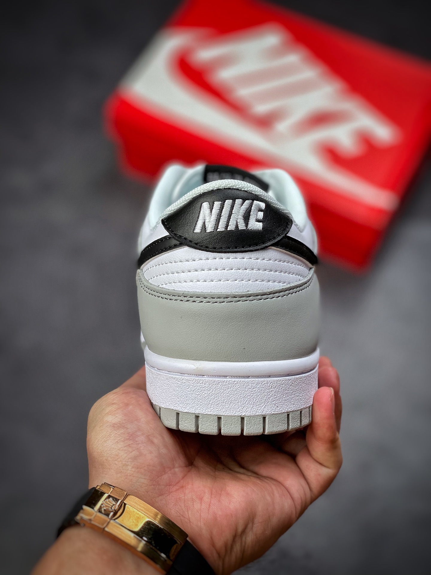 280 Nike SB Dunk Low ”Lottery”浅灰白黑刮刮乐 DR9654-001