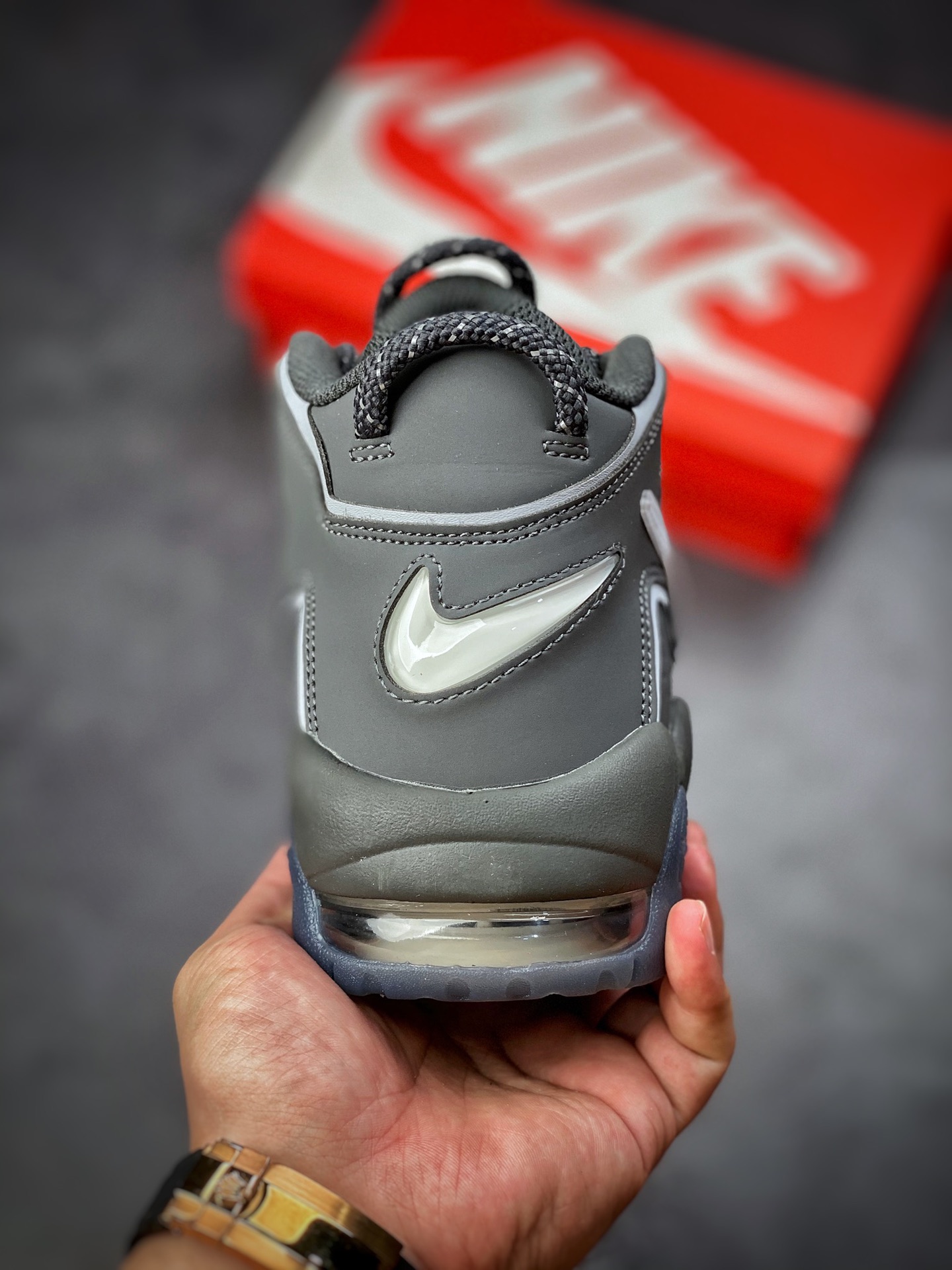 260 Air More Uptempo’96 铁灰 代表着历史最高版本皮蓬 DQ5014-068