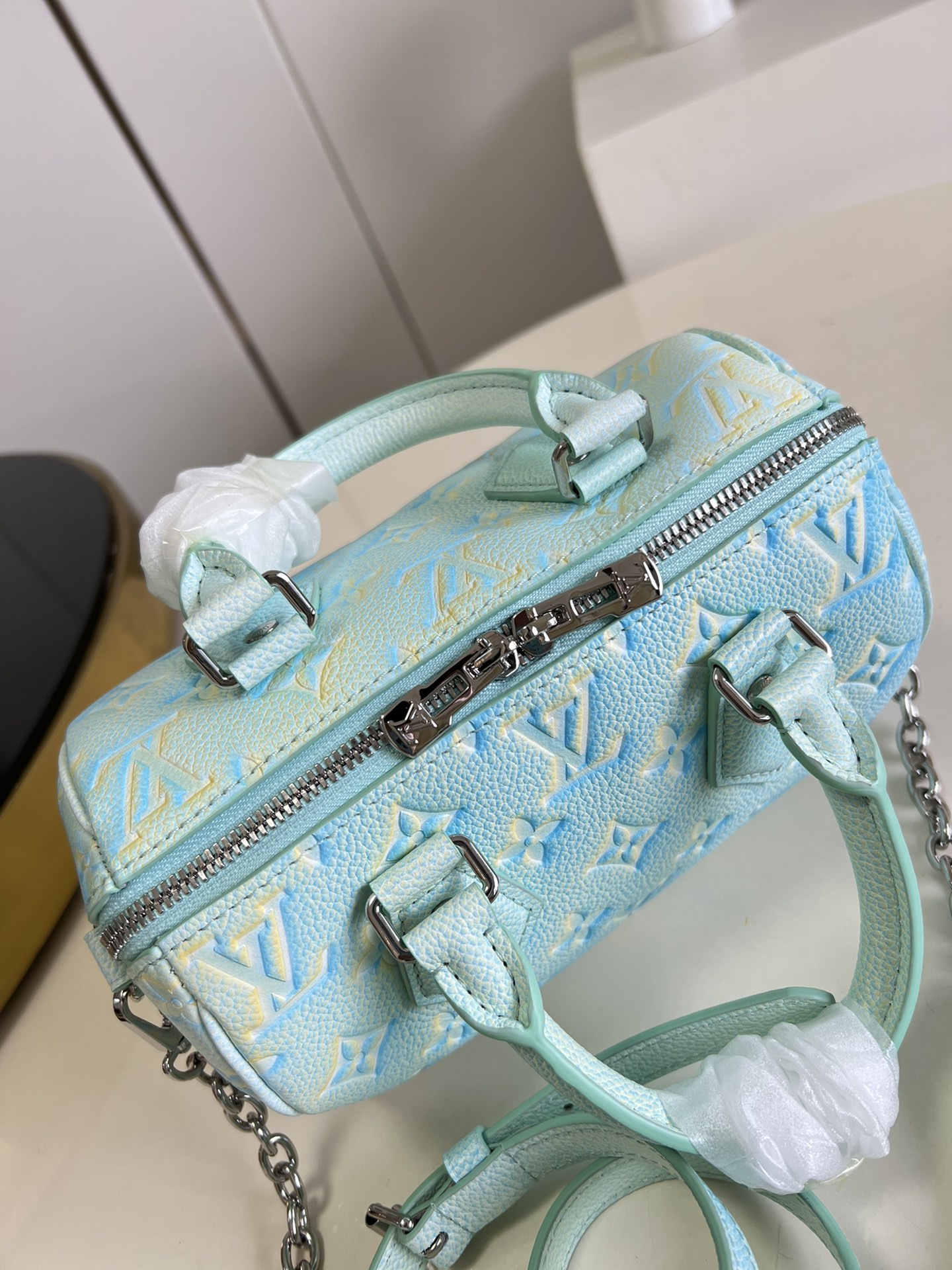 路易威登 Louis Vuitton 高定典藏经典高奢皮具手袋托特包斜挎包女包 #76F16158 6