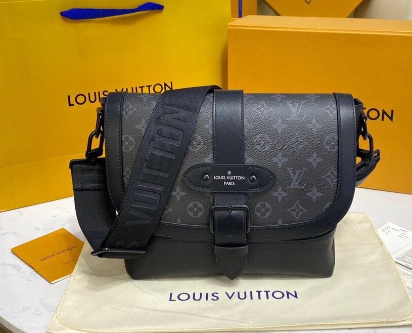 Louis Vuitton Handbags Crossbody & Shoulder Bags Messenger Bags Men Monogram Canvas Fashion Casual M45911