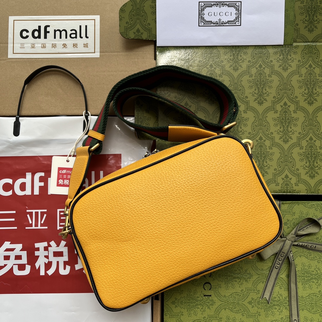 Gucci Camera bag Yellow crossbody