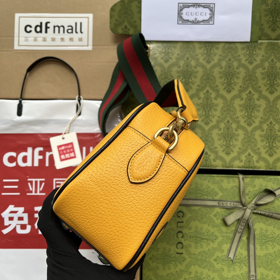 Gucci Camera bag Yellow crossbody