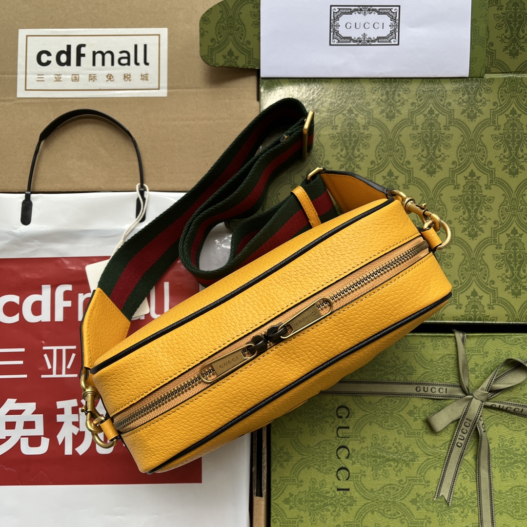Gucci Camera bag Yellow crossbody