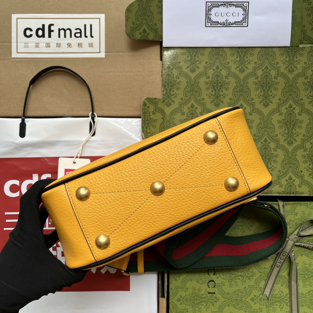 Gucci Camera bag Yellow crossbody