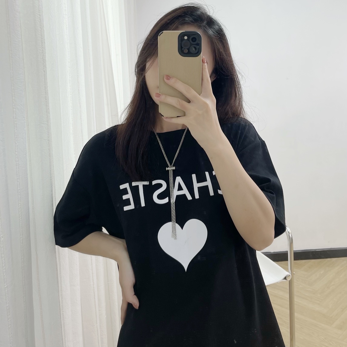 新款☑️CHANEL香奈儿字母可抽拉项链