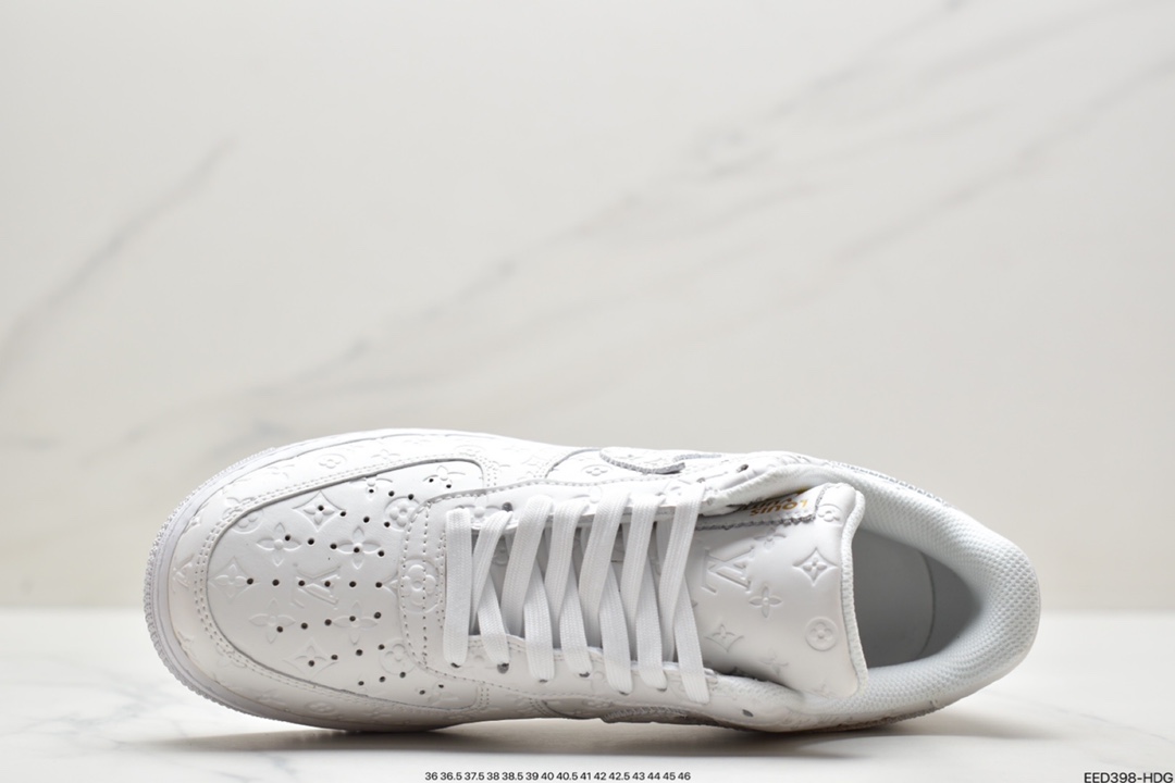370 超奢联名 路易威登 LV×Nike Air Force 1 Low 07 空军一号 LV3369-100