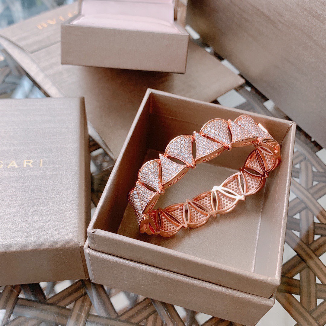 BVLGARI 불가리 팔찌 아연 합금 도금 18K 골드 - 최상급 품질