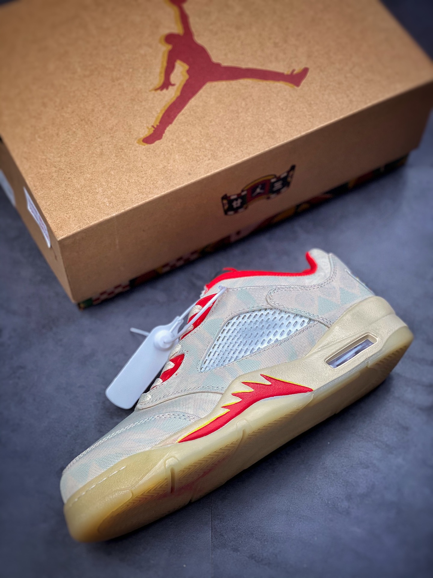 260 Air Jordan 5 Low ”Chinese New Year”   AJ5 乔5中国限定撕撕乐DD2240-100
