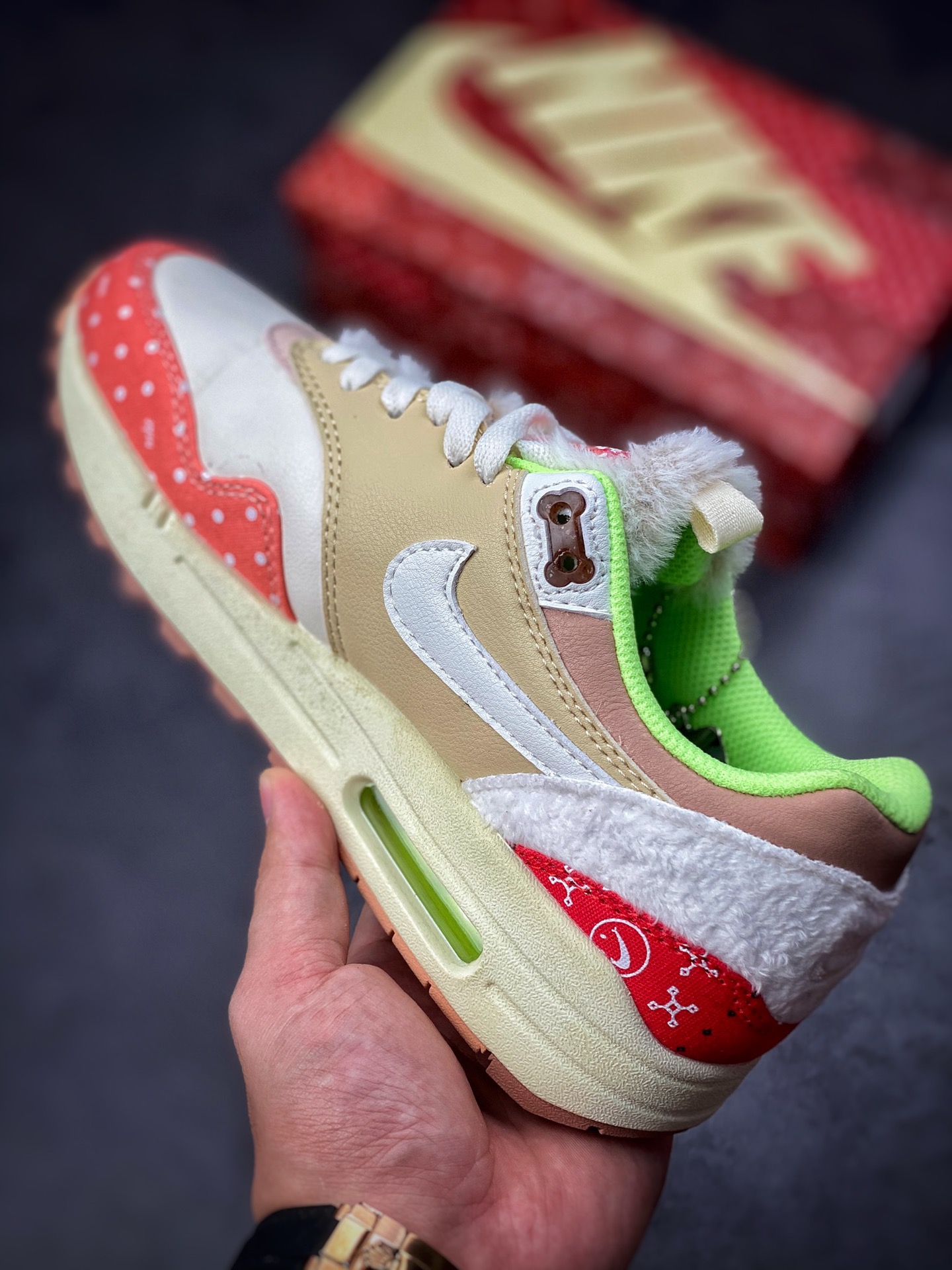 240 Nike Air Max 1 PRM ”Best Friend” 联名小气垫 复古休闲跑步鞋 DR2553-111