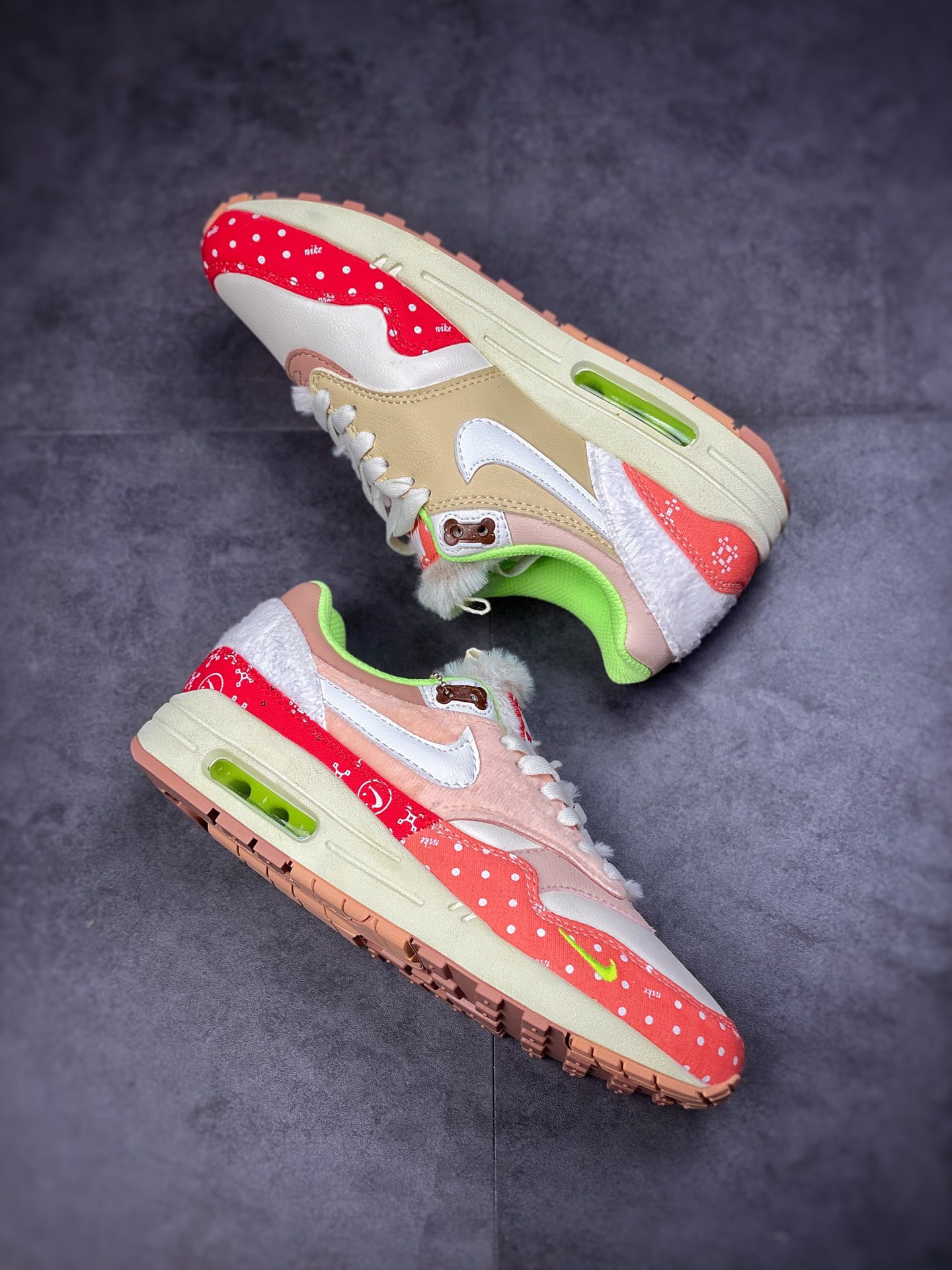 240 Nike Air Max 1 PRM ”Best Friend” 联名小气垫 复古休闲跑步鞋 DR2553-111