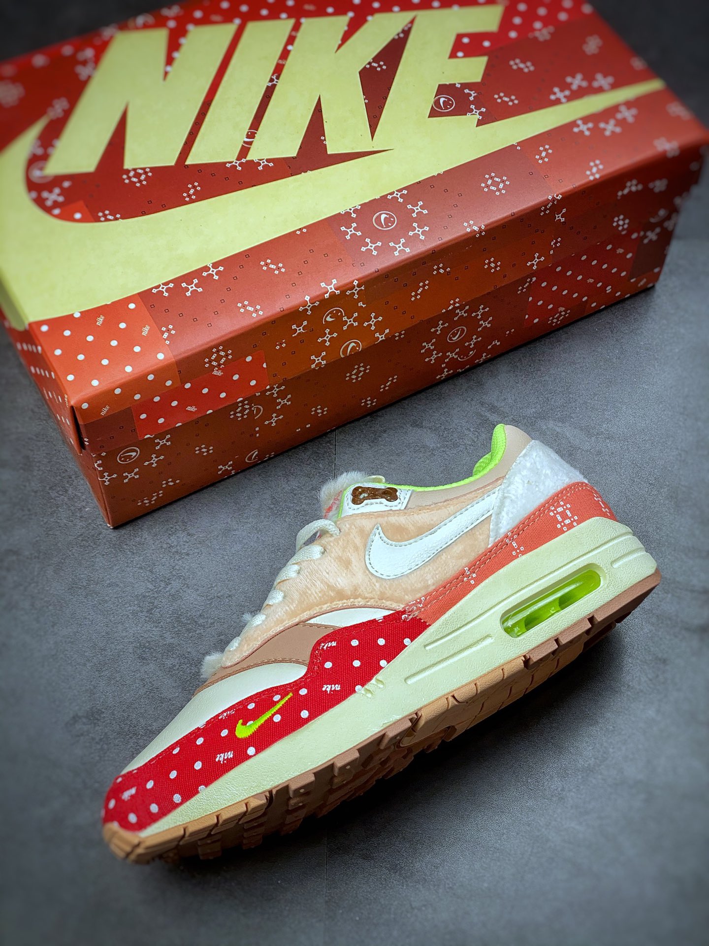 240 Nike Air Max 1 PRM ”Best Friend” 联名小气垫 复古休闲跑步鞋 DR2553-111