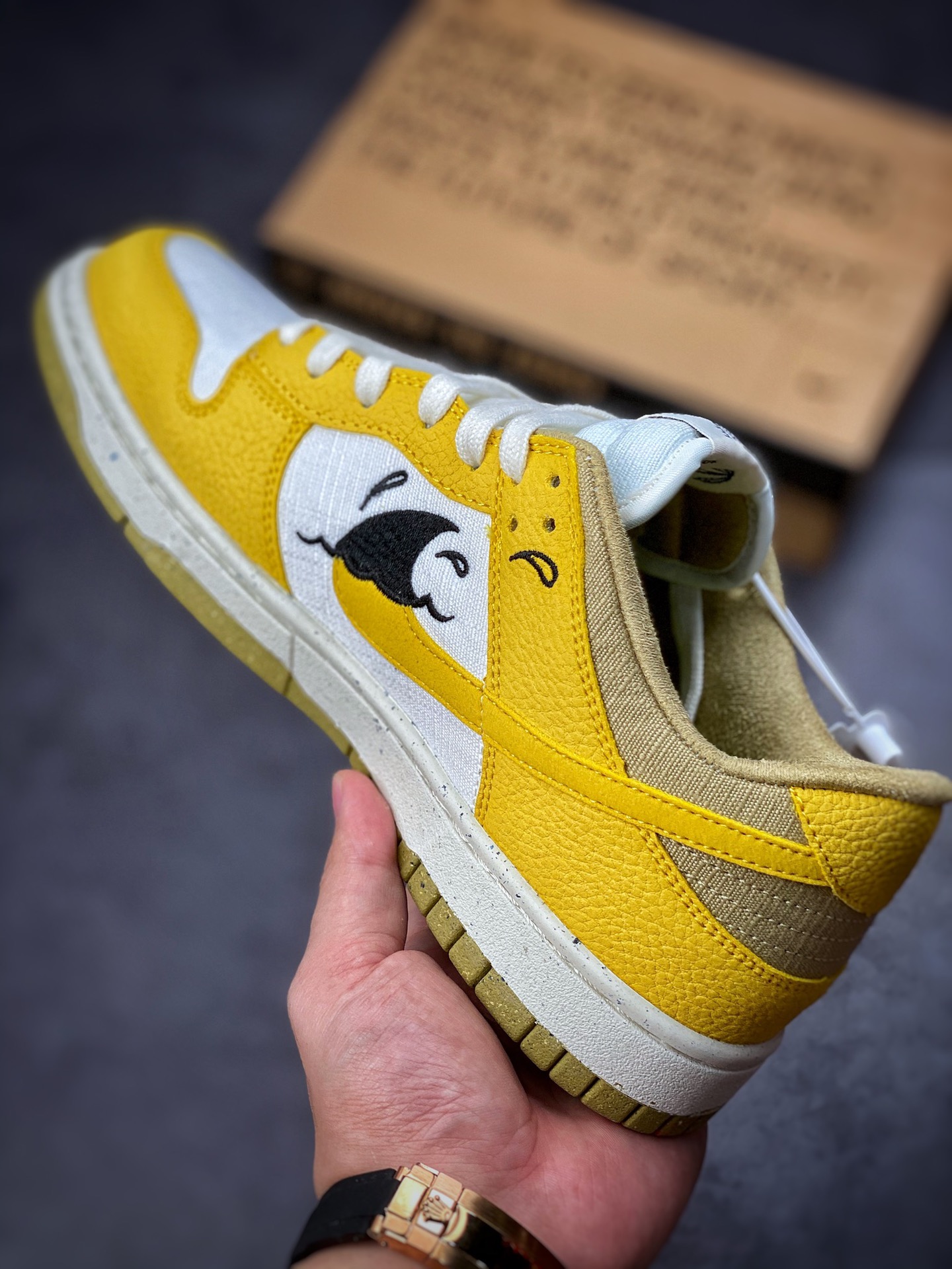210 Nike Dunk SB Low 白黄 大厂纯原出品 DV1681-100
