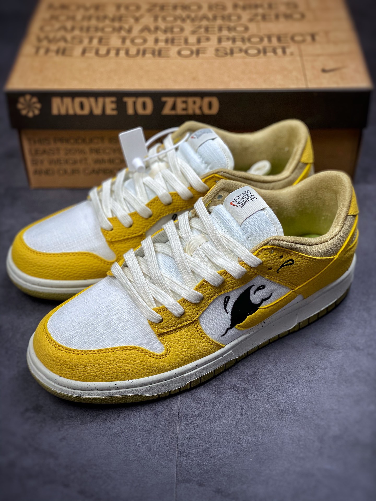 210 Nike Dunk SB Low 白黄 大厂纯原出品 DV1681-100