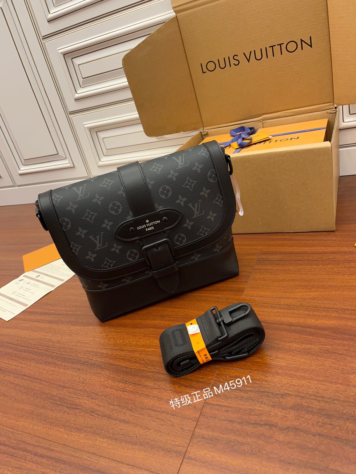 独家首发型号M45911特级加强版品质提升.专柜同步电子芯片内码礼品袋保护纸铜版电子标签合格证皮料是正品