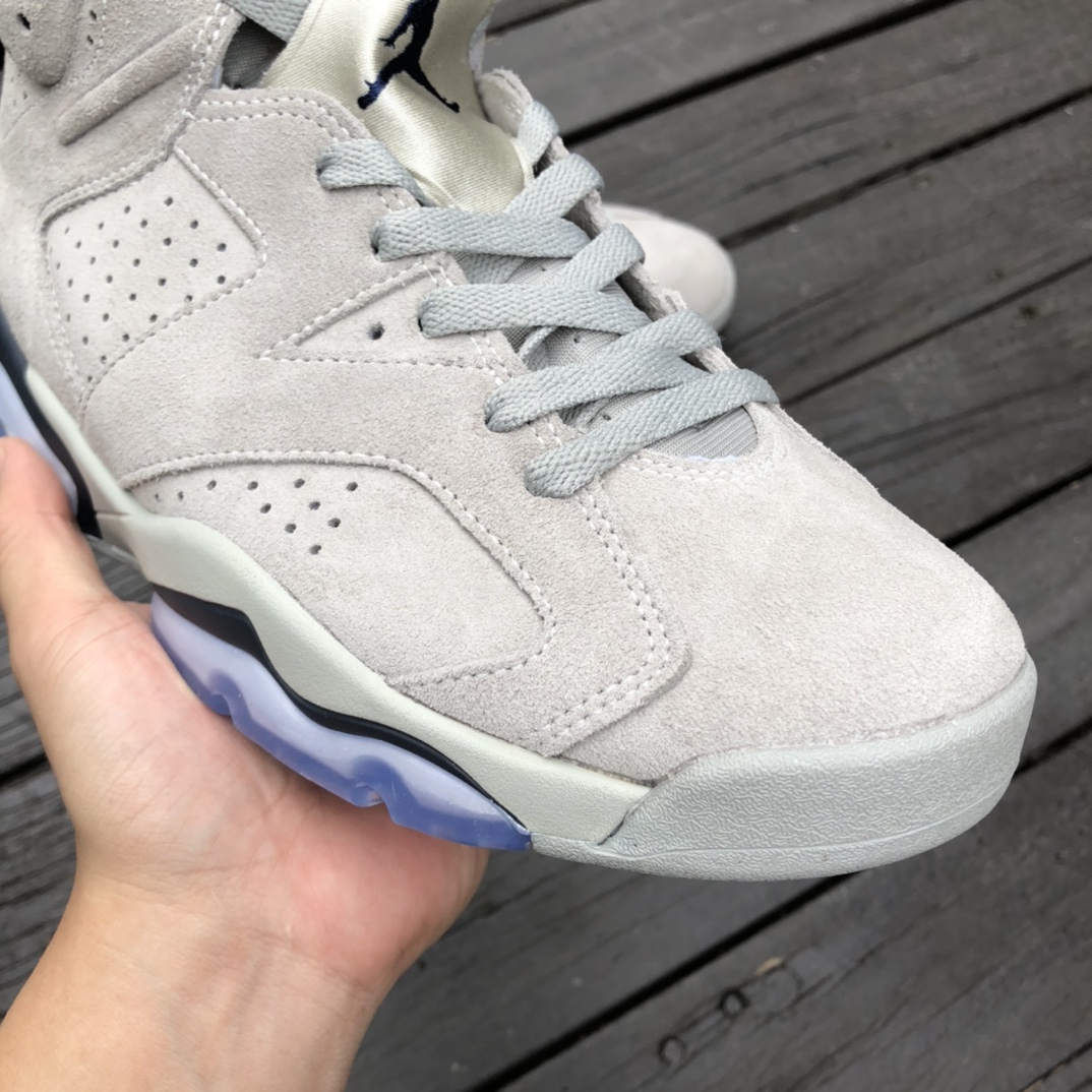 Air Jordan AJ6 Retro ”Georgetown” 乔治城灰蓝 aj6麂皮 CT8529-012