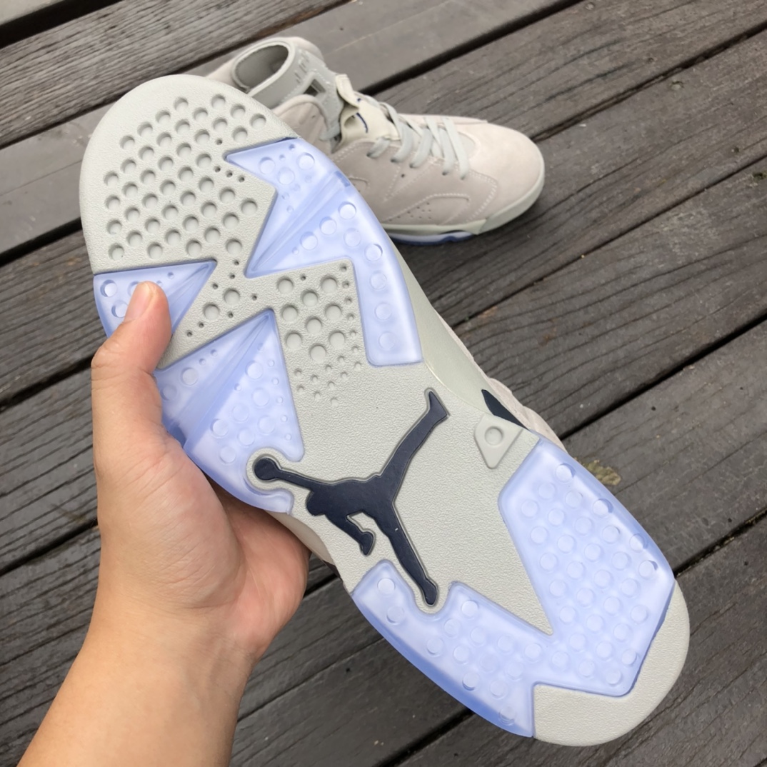 Air Jordan AJ6 Retro ”Georgetown” 乔治城灰蓝 aj6麂皮 CT8529-012