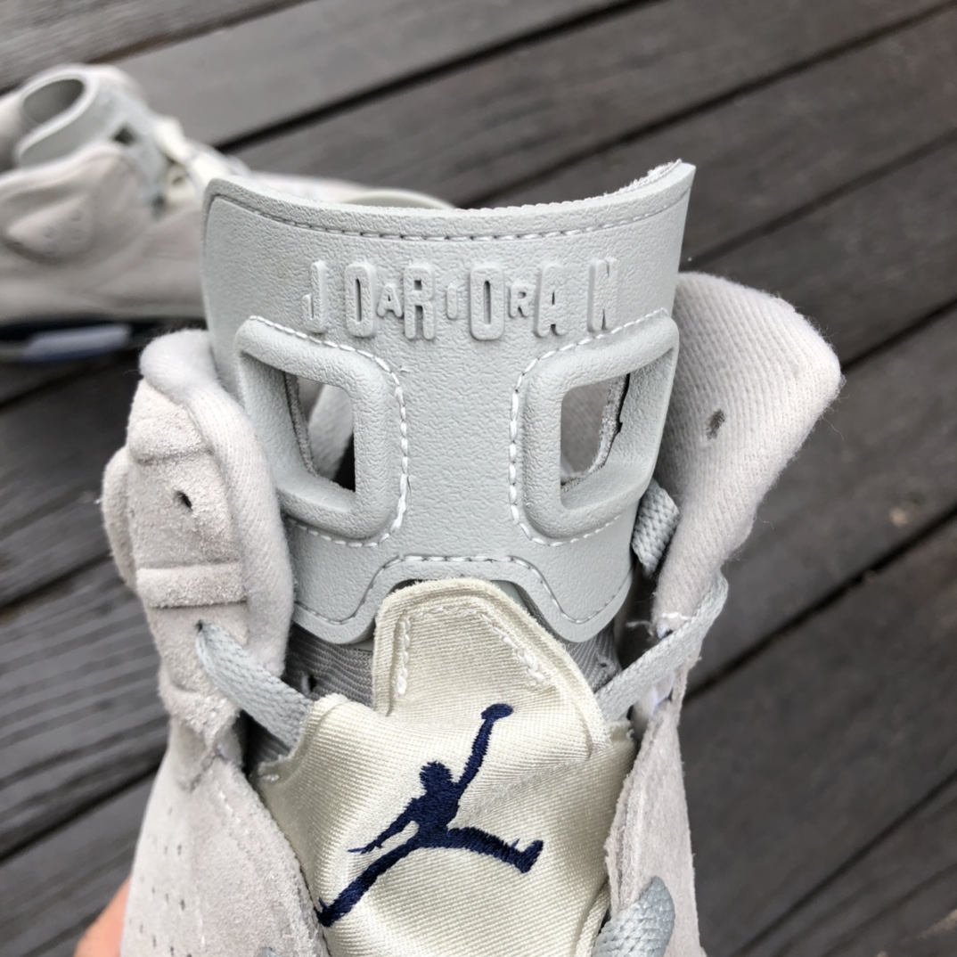Air Jordan AJ6 Retro ”Georgetown” 乔治城灰蓝 aj6麂皮 CT8529-012