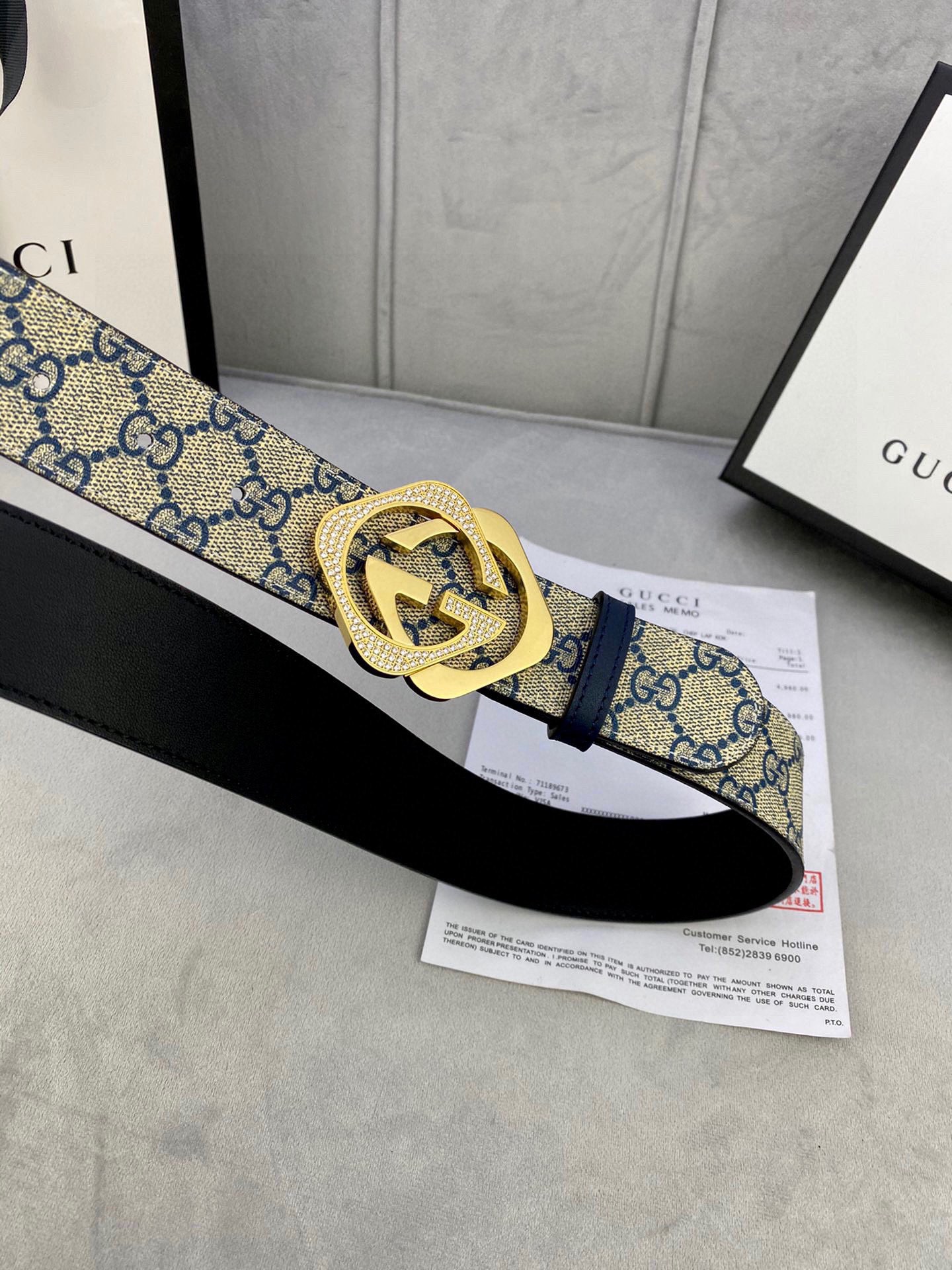 宽度4.0cmGUCCI经典款G家印