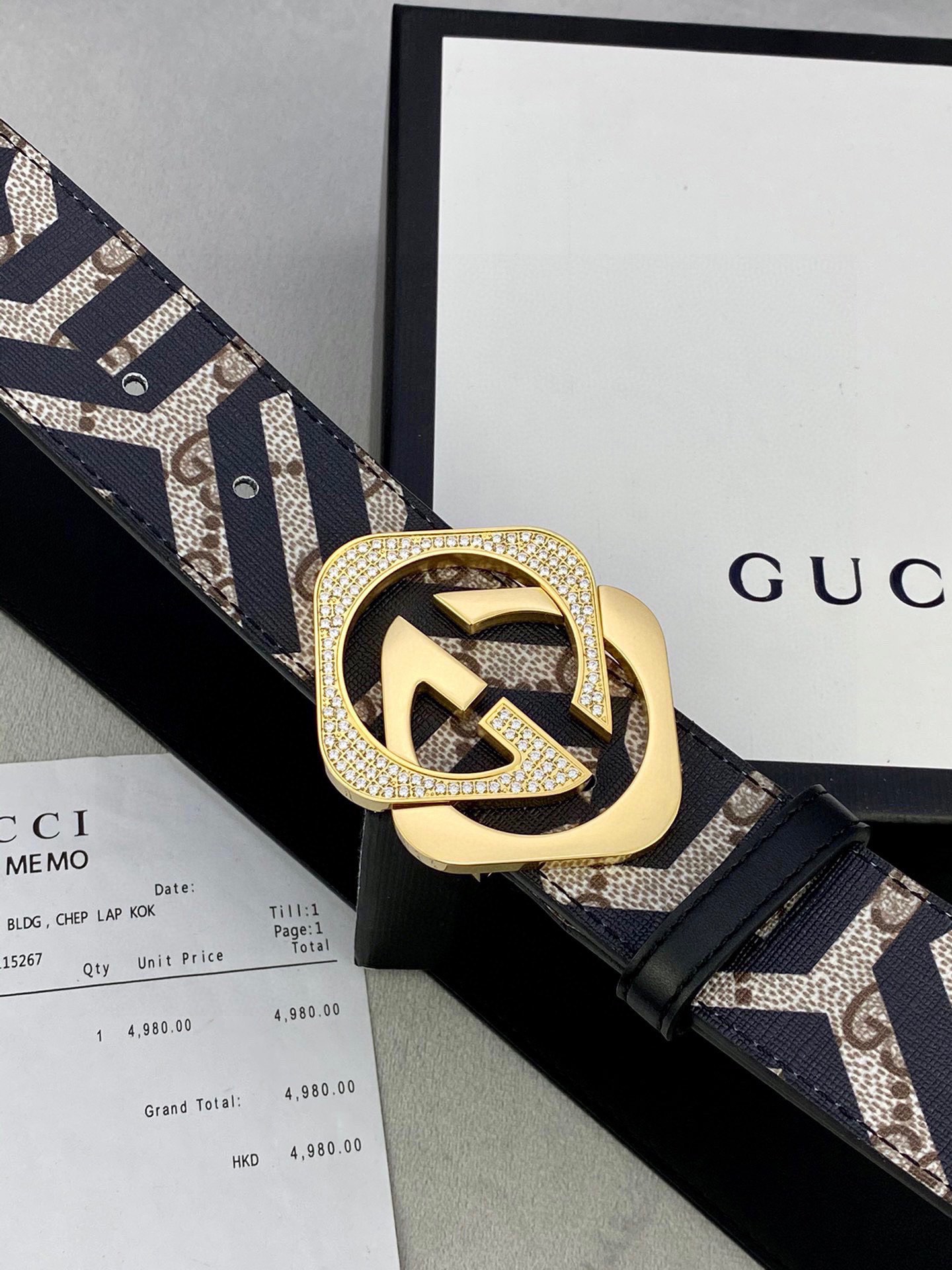 宽度4.0cmGUCCI经典款G家印