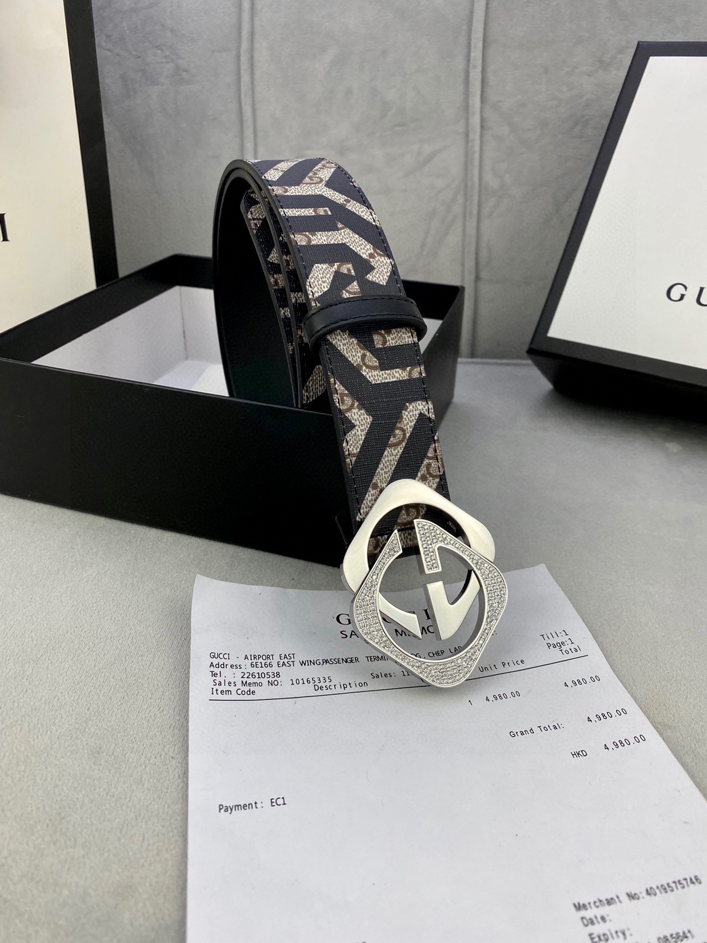 宽度4.0cmGUCCI经典款G家印