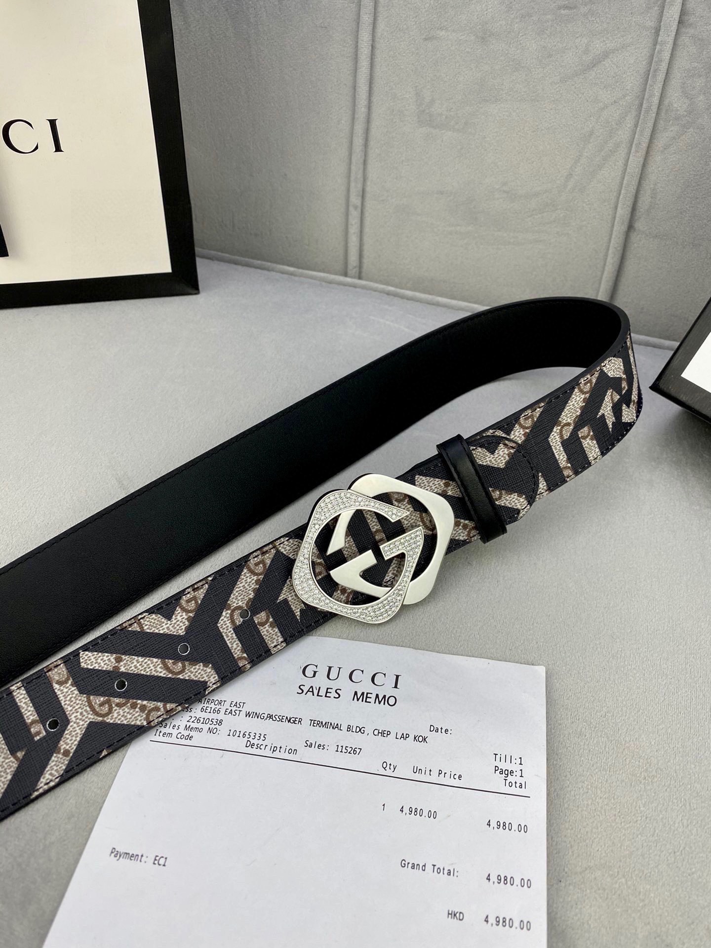 宽度4.0cmGUCCI经典款G家印