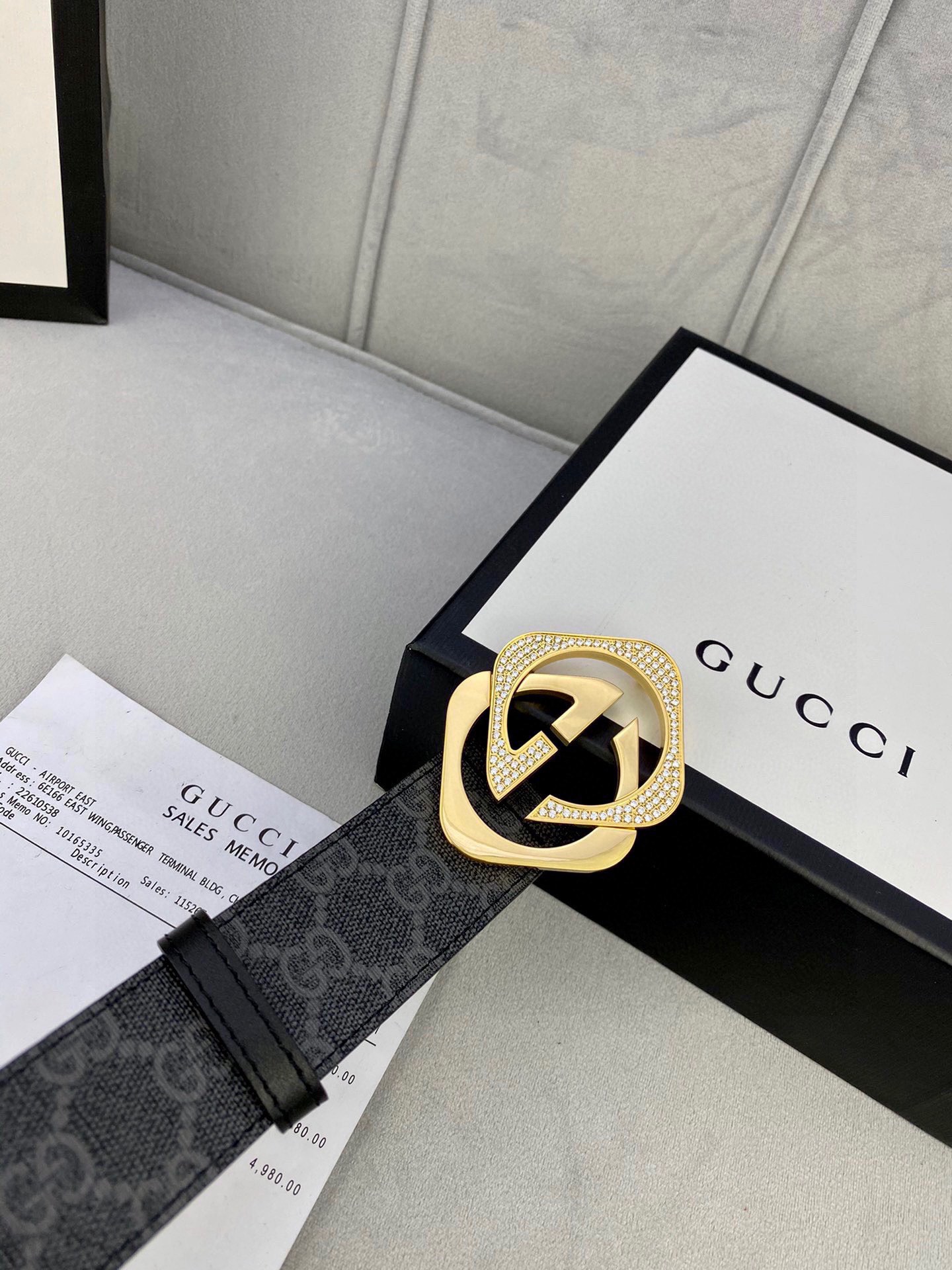 宽度4.0cmGUCCI经典款G家印