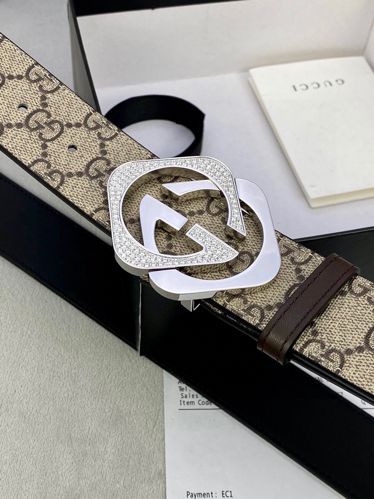 宽度4.0cmGUCCI经典款G家印