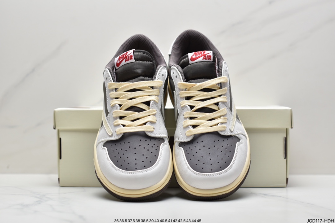 180 Travis Scott x Air Jordan AJ1 Low QX 倒钩TS联名低帮板鞋