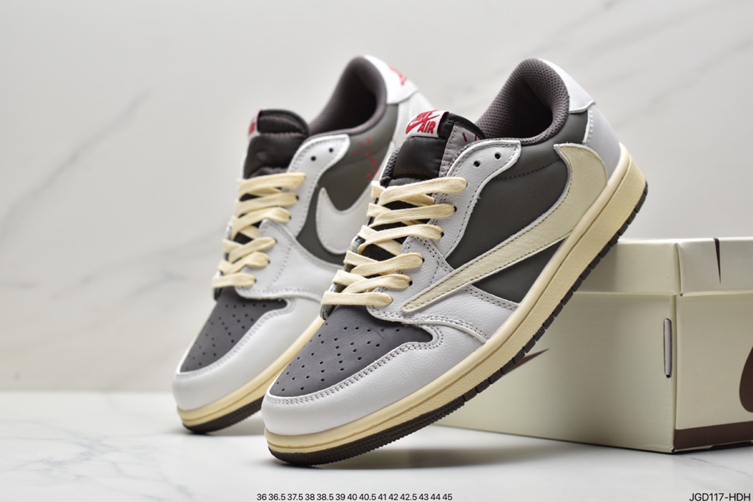 180 Travis Scott x Air Jordan AJ1 Low QX 倒钩TS联名低帮板鞋