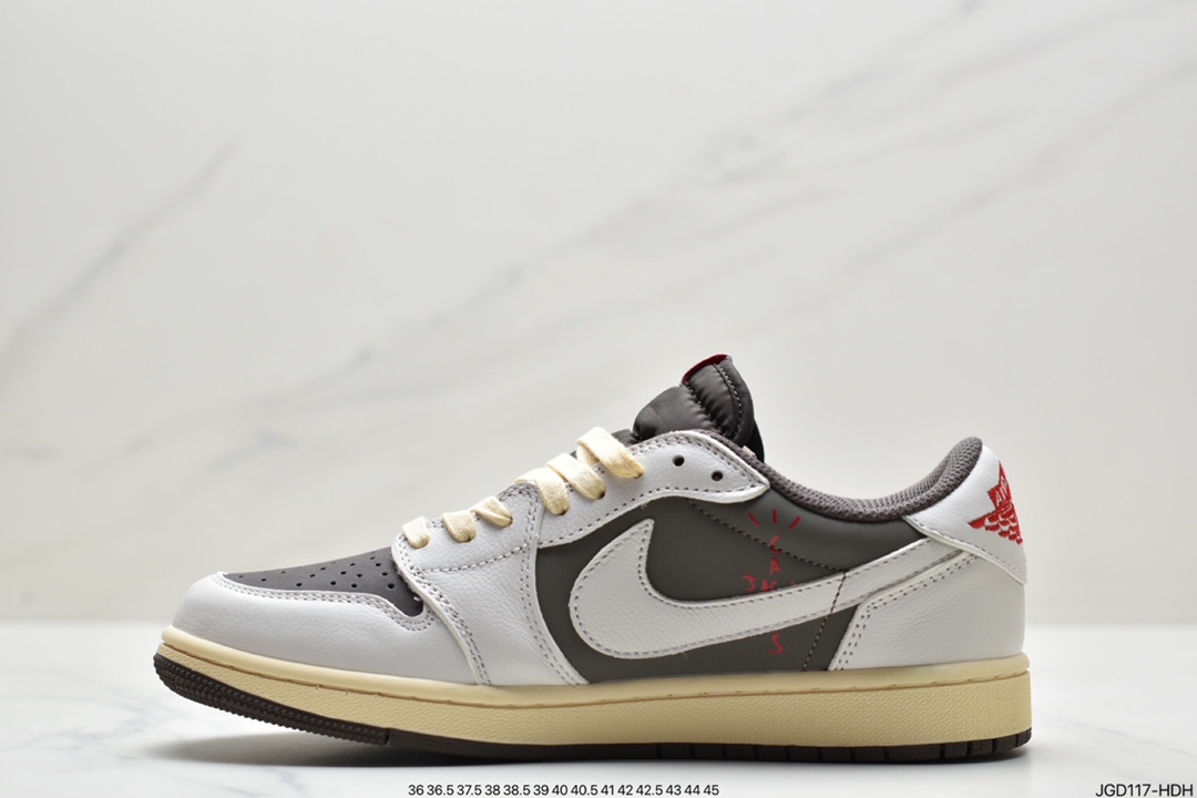 180 Travis Scott x Air Jordan AJ1 Low QX 倒钩TS联名低帮板鞋