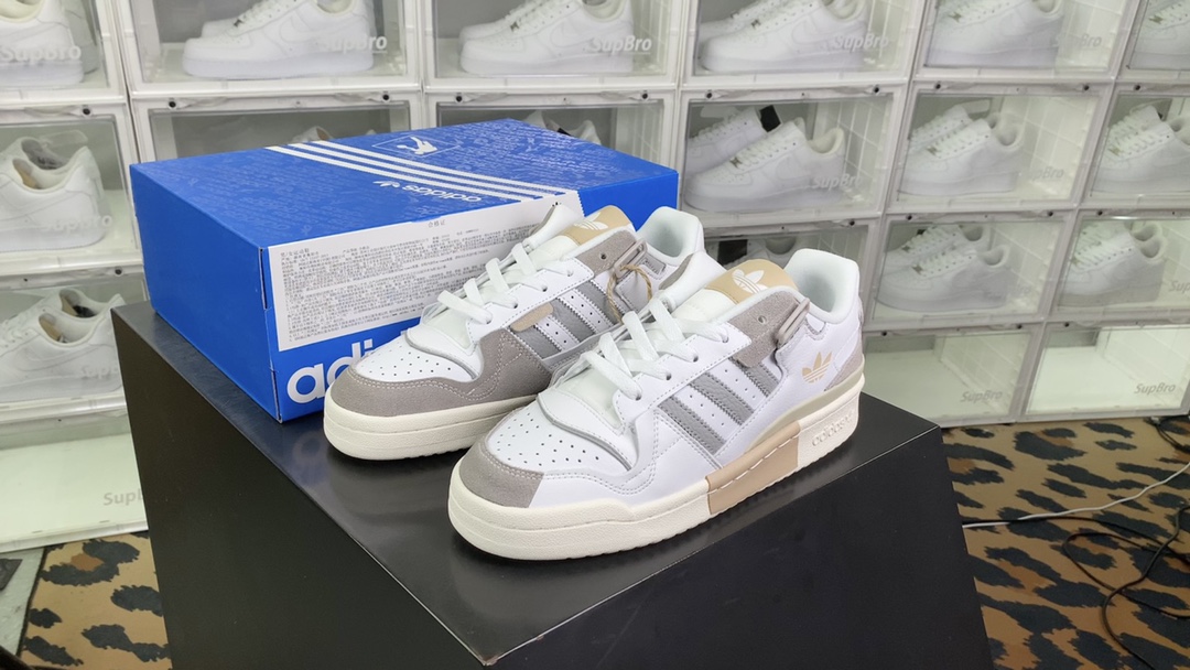 [Adidas Originals Series]Adidas Clover Originals Forum 84 Exhibit Low Roman Se